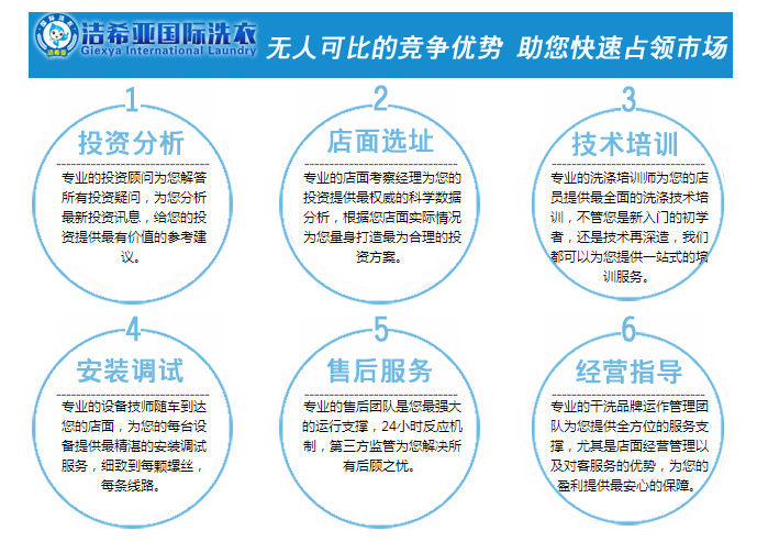 投資干洗加盟店知名品牌，幫你成功獲利